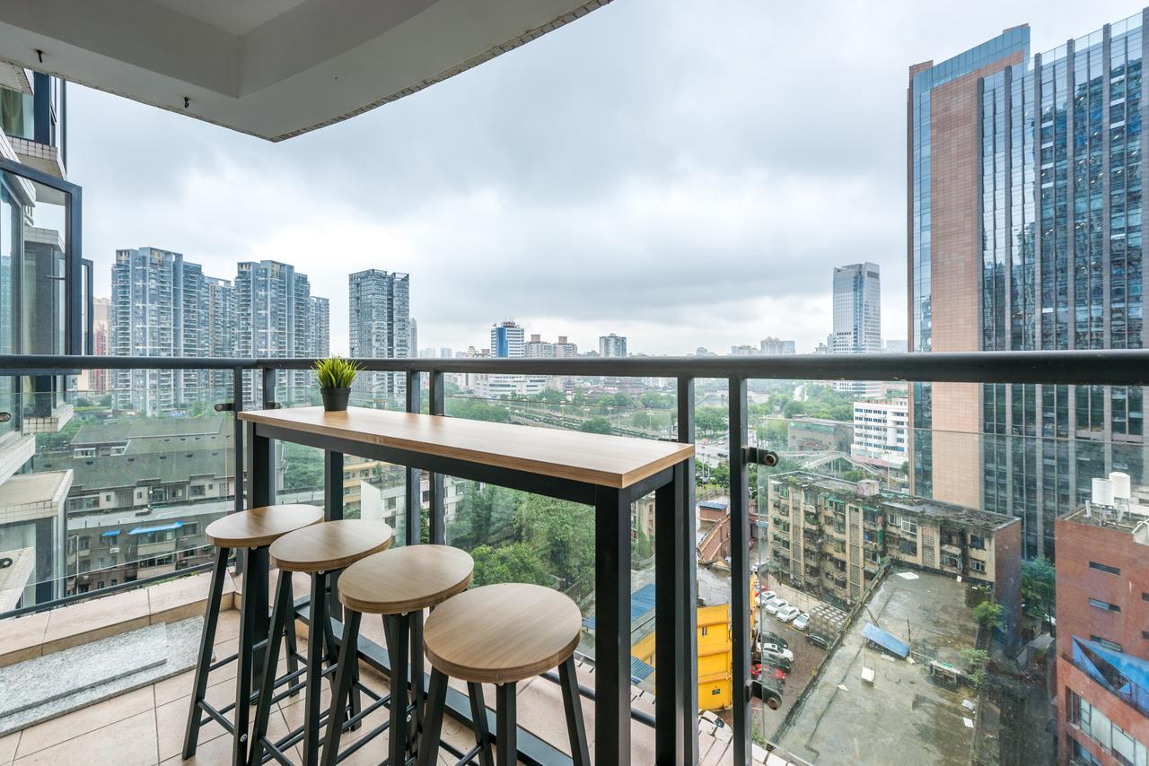 Aparthotel Pandahouse Chengdu Exterior foto